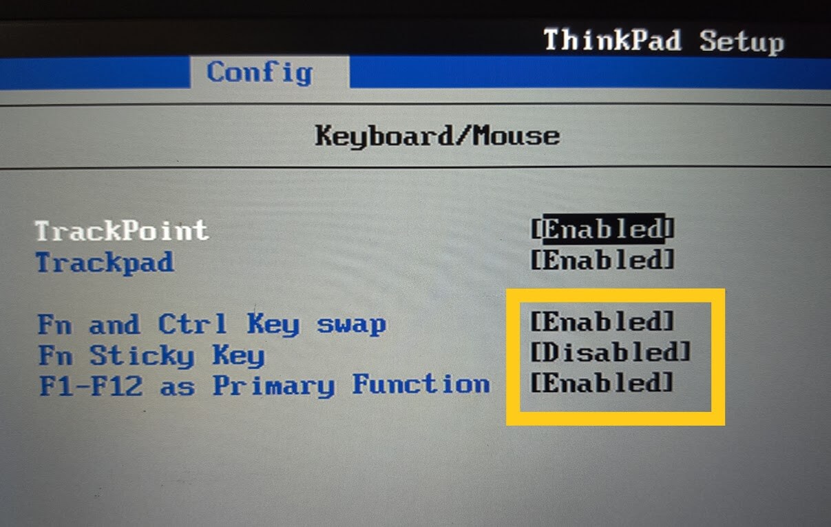 Thinkpad BIOS Upgrade
